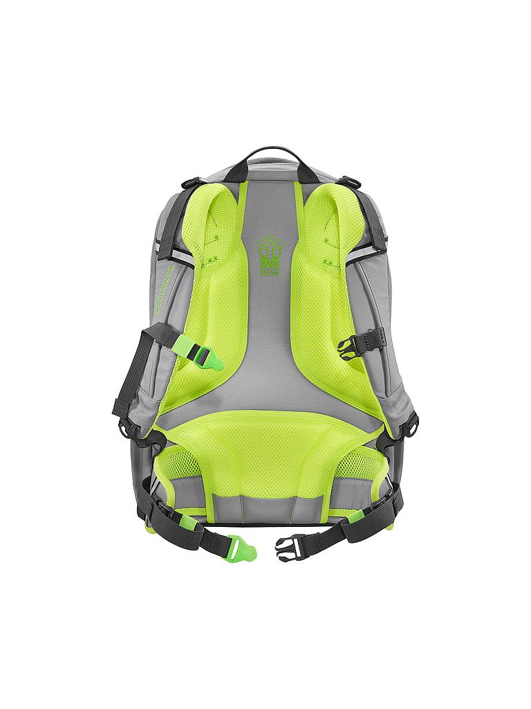 COOCAZOO | Schulrucksack "Scale Rale - Mesh Flash" | grün