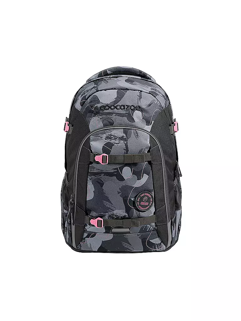 COOCAZOO | Schulrucksack JOKER BUBBLE BRUSH | grau