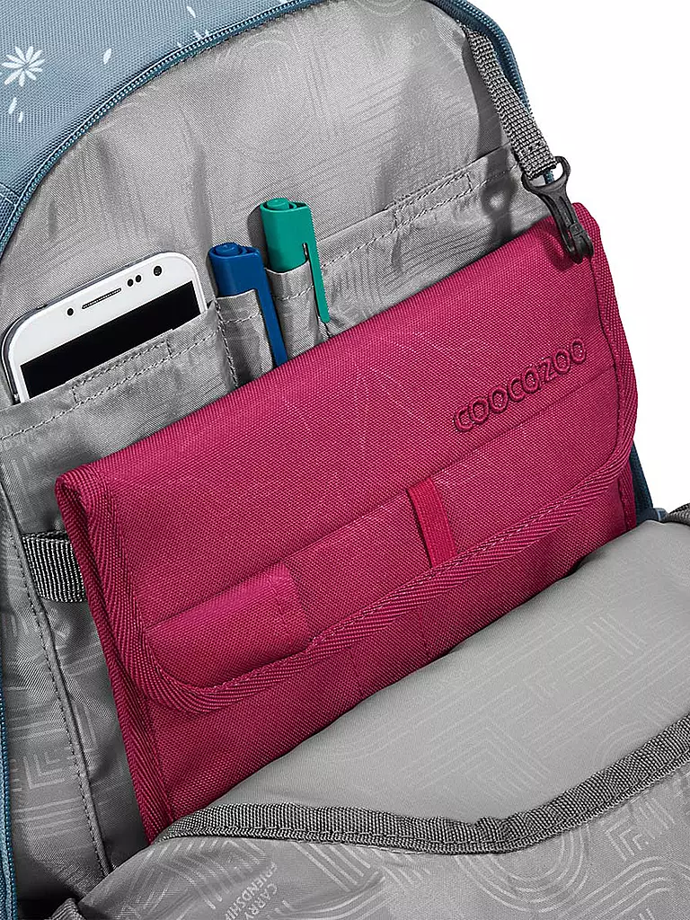 COOCAZOO | Schulrucksack MATE BLOOMY DAISY | schwarz
