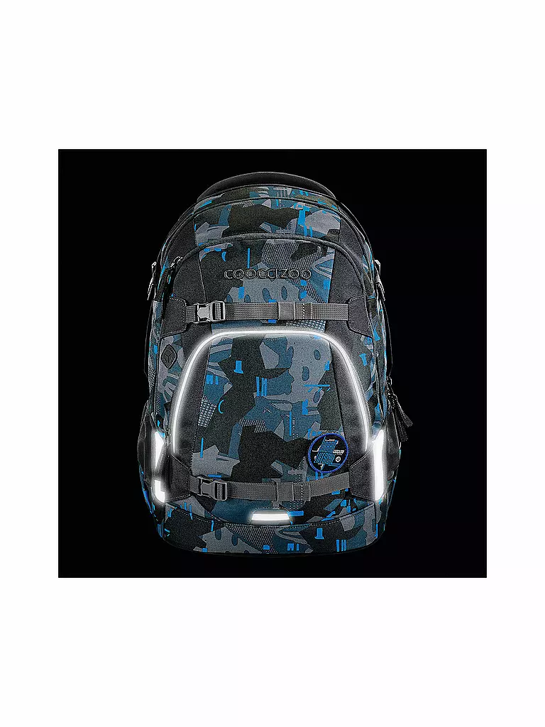 COOCAZOO | Schulrucksack MATE Blue Craft | dunkelblau