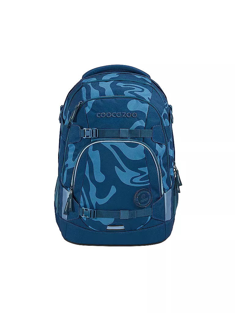 COOCAZOO | Schulrucksack MATE BREAKING WAVES | blau