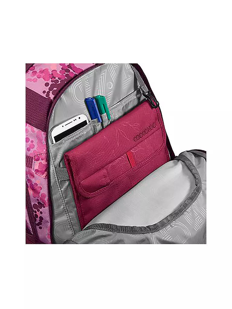 COOCAZOO | Schulrucksack MATE Cherry Blossom | beere