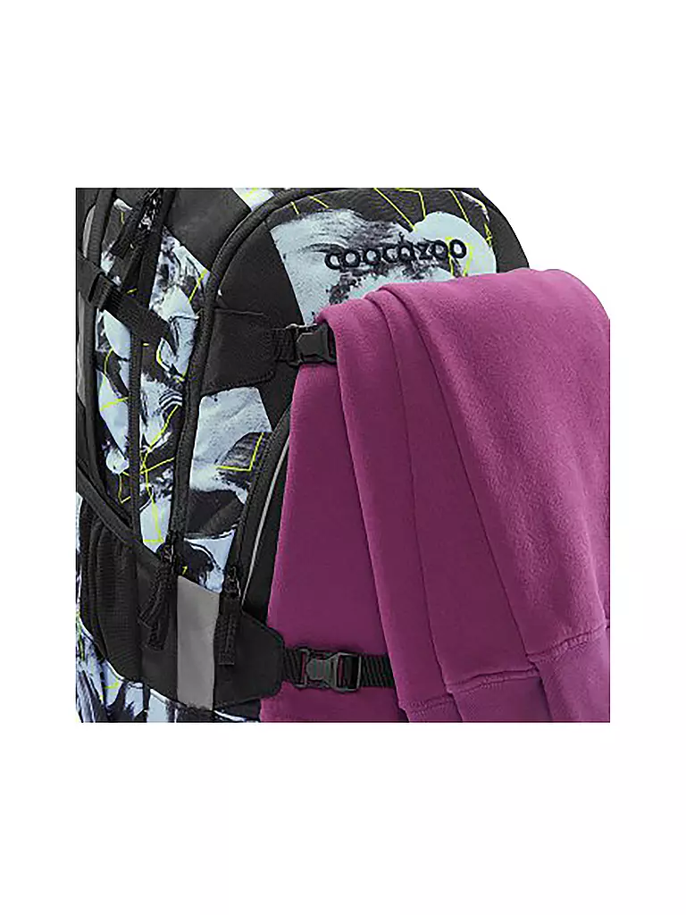 COOCAZOO | Schulrucksack MATE Electric Storm | schwarz