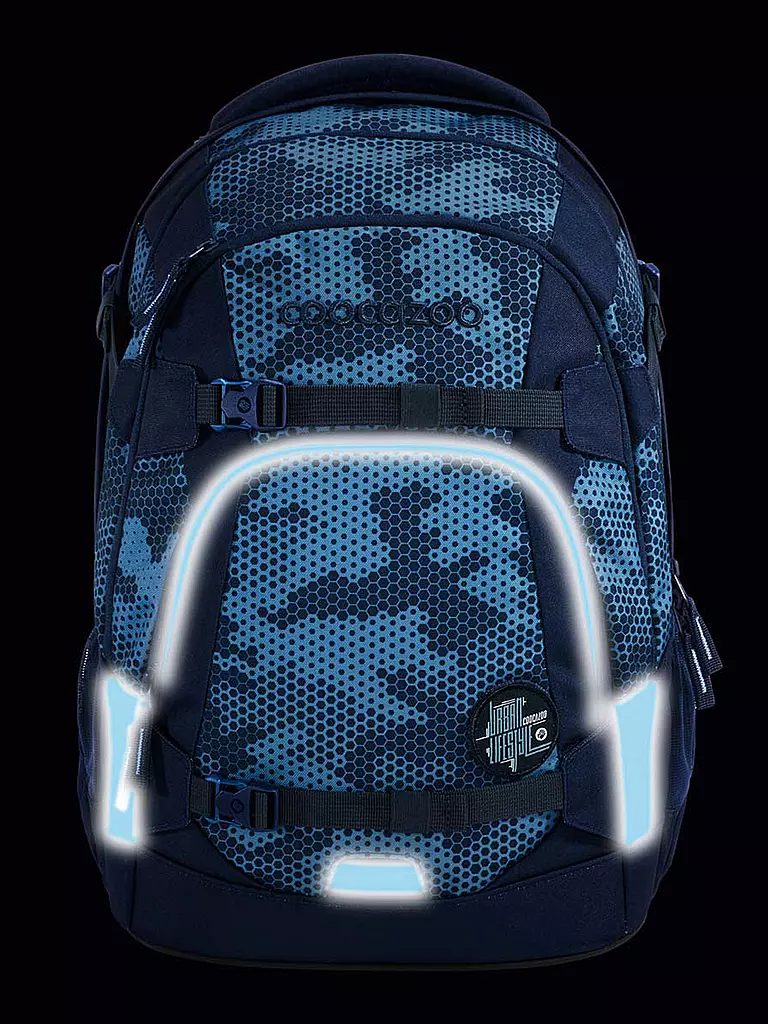 COOCAZOO | Schulrucksack MATE GEOMETRIC SKY | dunkelblau