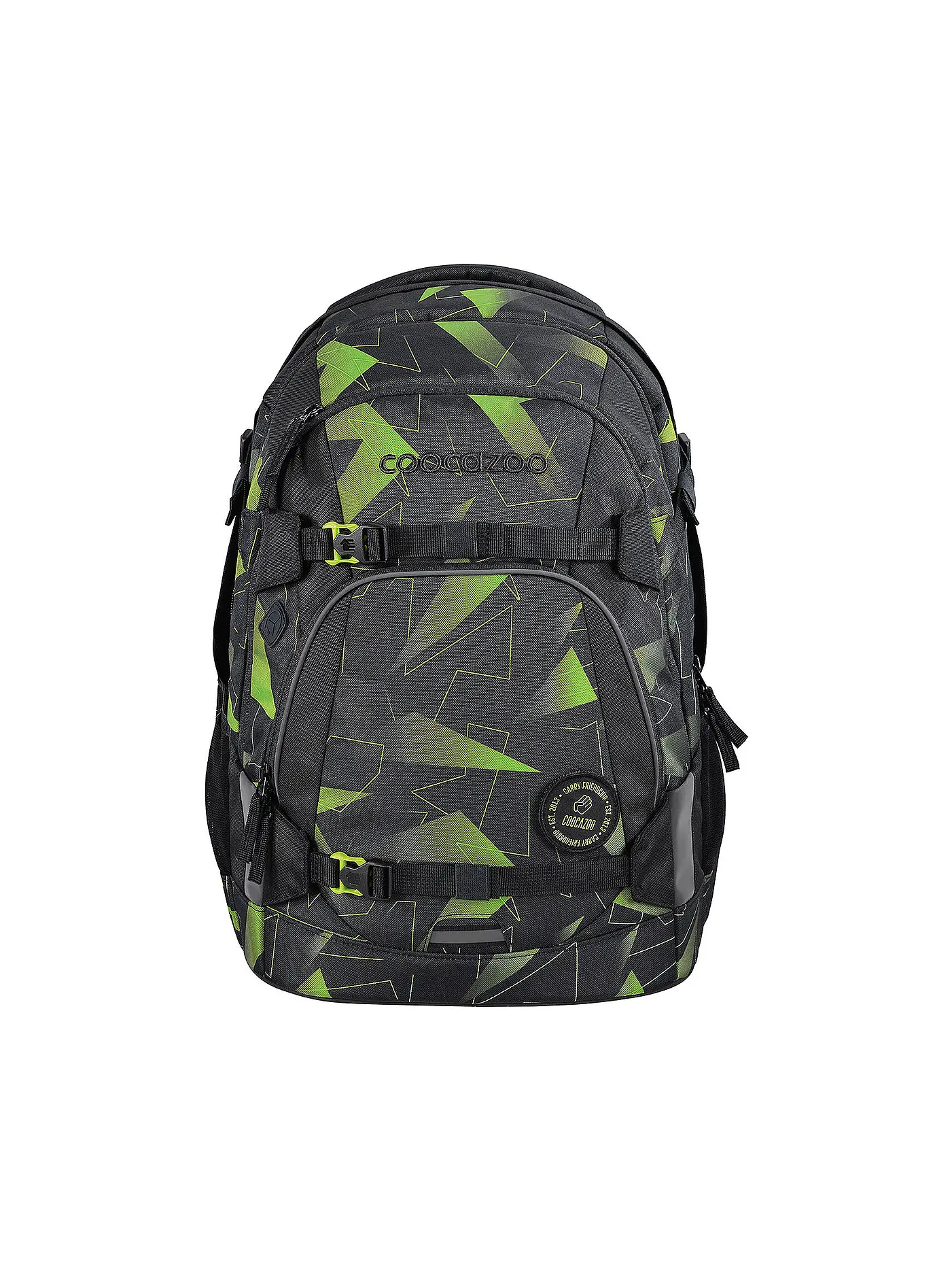 COOCAZOO | Schulrucksack MATE LASER LIGHTS | schwarz