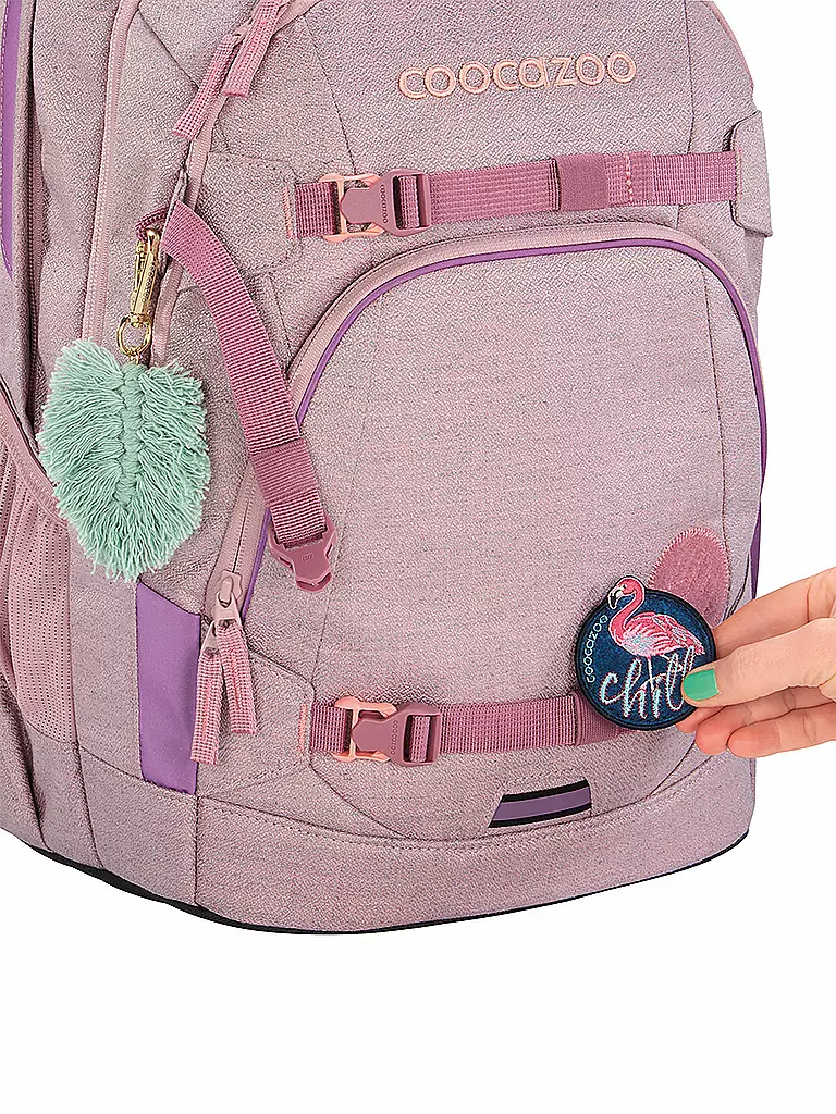 COOCAZOO | Schulrucksack Mate Mixed Faded Rose | rosa