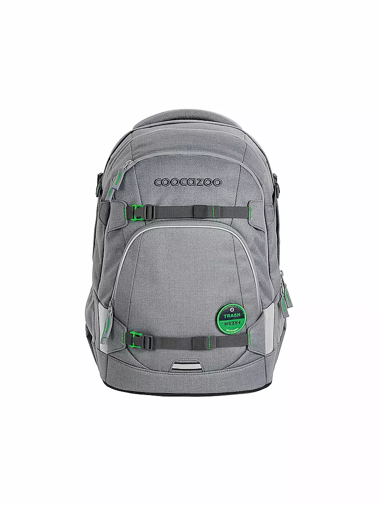 COOCAZOO | Schulrucksack Mate Mixed Faded Silver Dust  | grau