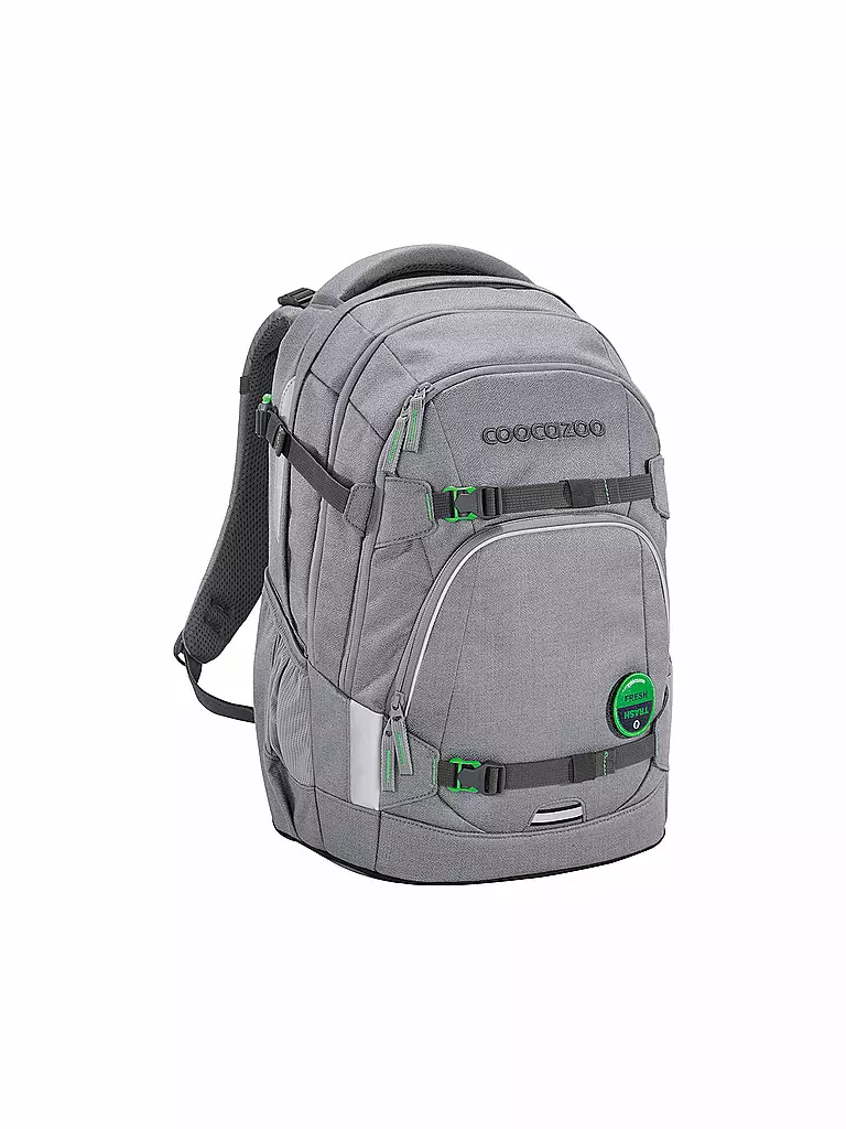 COOCAZOO | Schulrucksack Mate Mixed Faded Silver Dust  | grau