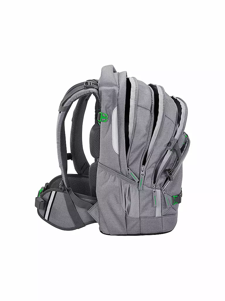 COOCAZOO | Schulrucksack Mate Mixed Faded Silver Dust | grau