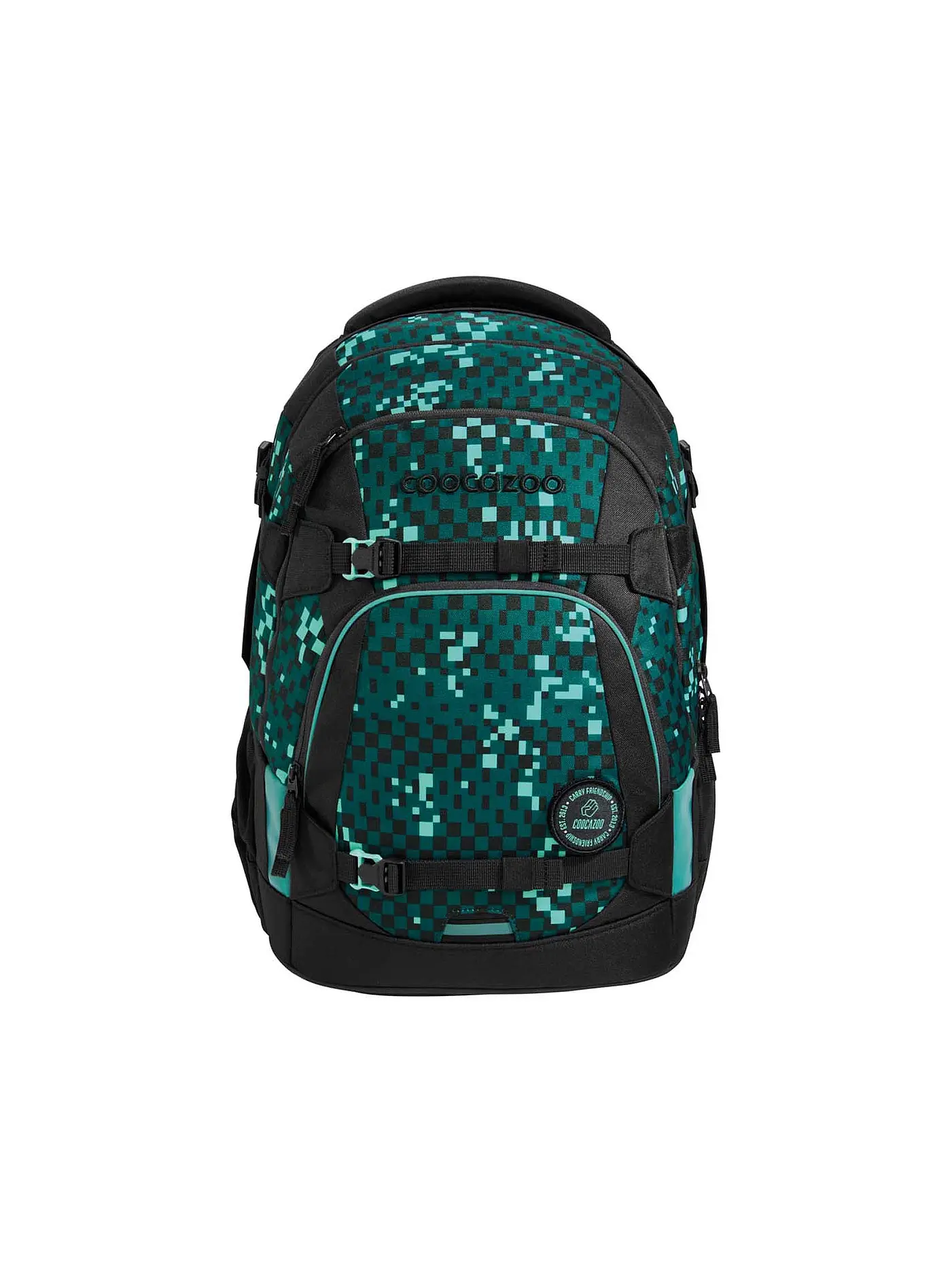 COOCAZOO | Schulrucksack MATE LASER LIGHTS | schwarz