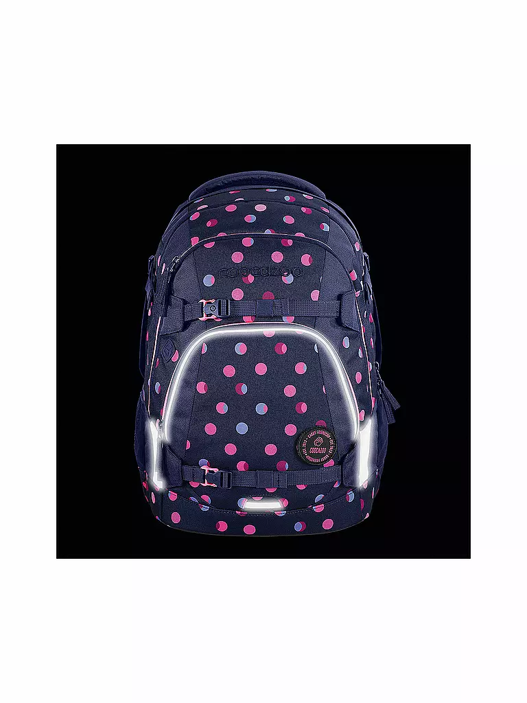 COOCAZOO | Schulrucksack MATE Reflective Moons | dunkelblau