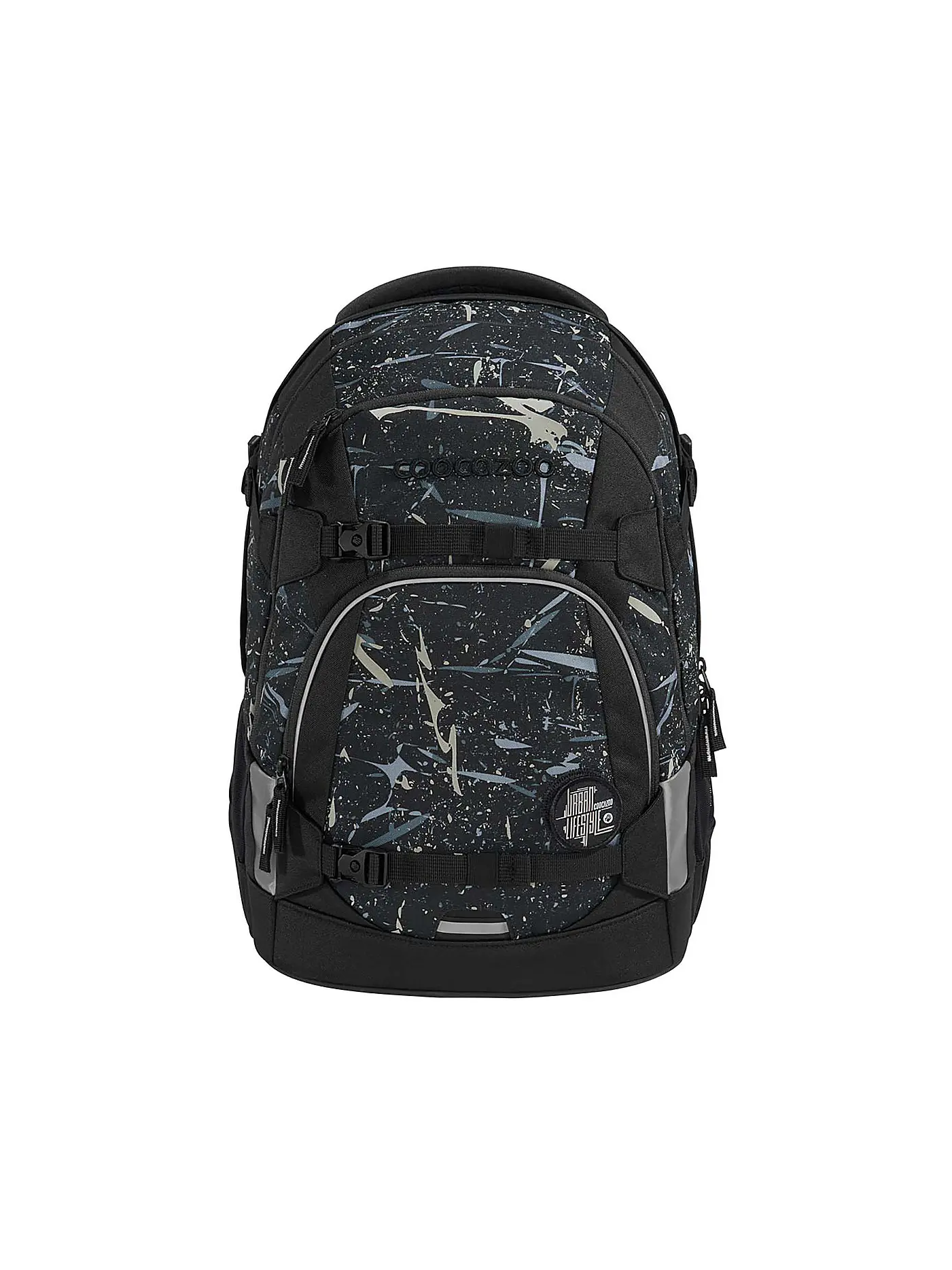 COOCAZOO | Schulrucksack MATE LASER LIGHTS | schwarz