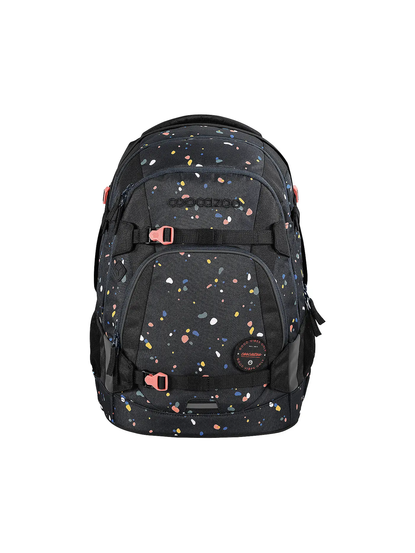 COOCAZOO | Schulrucksack MATE LASER LIGHTS | schwarz