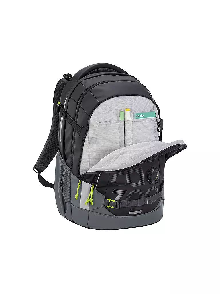 COOCAZOO | Schulrucksack MATE Trap Black Thunder | schwarz