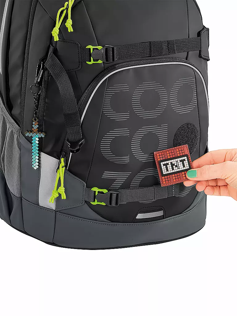 COOCAZOO | Schulrucksack MATE Trap Black Thunder | schwarz