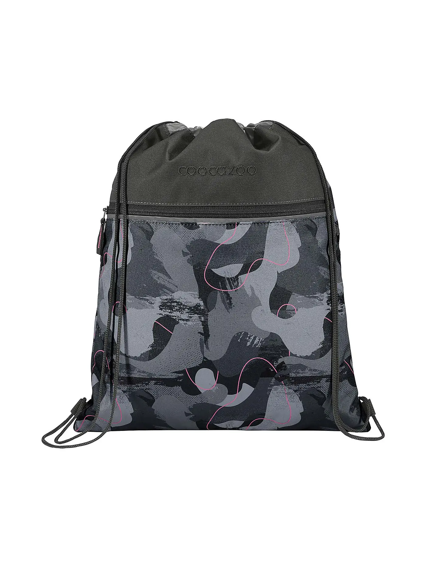 COOCAZOO | Turnbeutel DARK MISSION  | grau