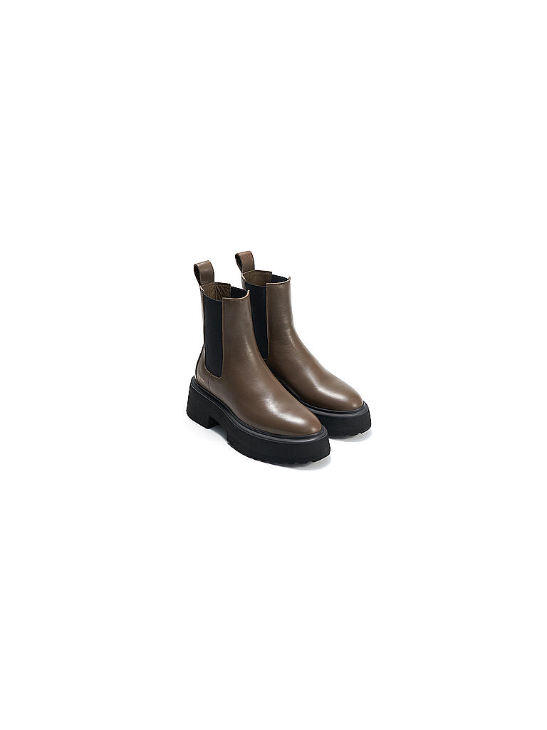 COPENHAGEN | Chelsea Boots Vitello CPH683 | olive