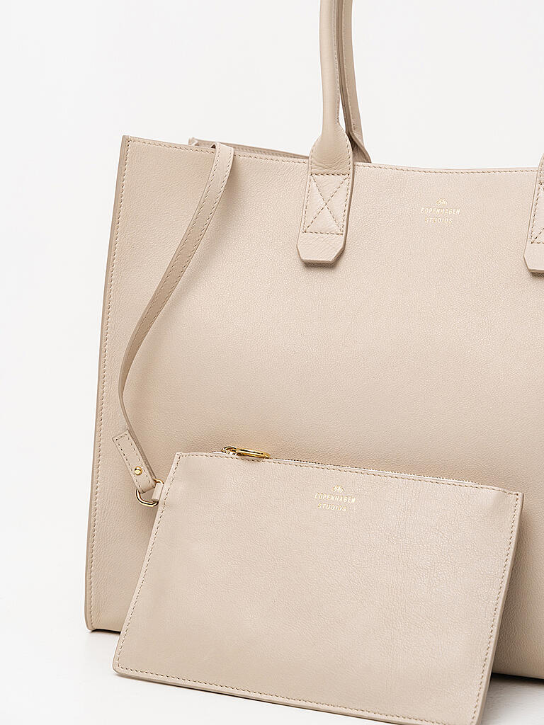 COPENHAGEN | Ledertasche - Shopper BAG 6 | beige