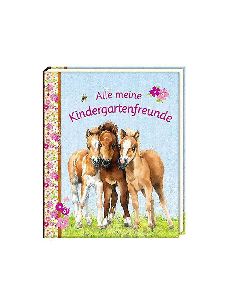 COPPENRATH VERLAG Stammbuch - Freundebuch - Alle meine Kindergartenfreunde Pferde