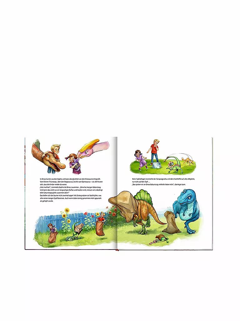 COPPENRATH VERLAG | Buch - Dinosaurier auf Omas Geburtstag, Dominik Hochwald, Jörg Ihle | keine Farbe