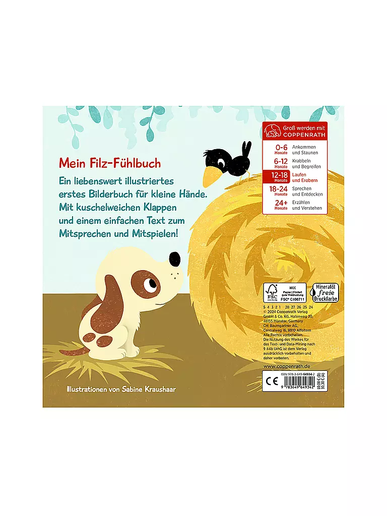 COPPENRATH VERLAG | Buch - Wo ist Papa, kleiner Hund? | keine Farbe