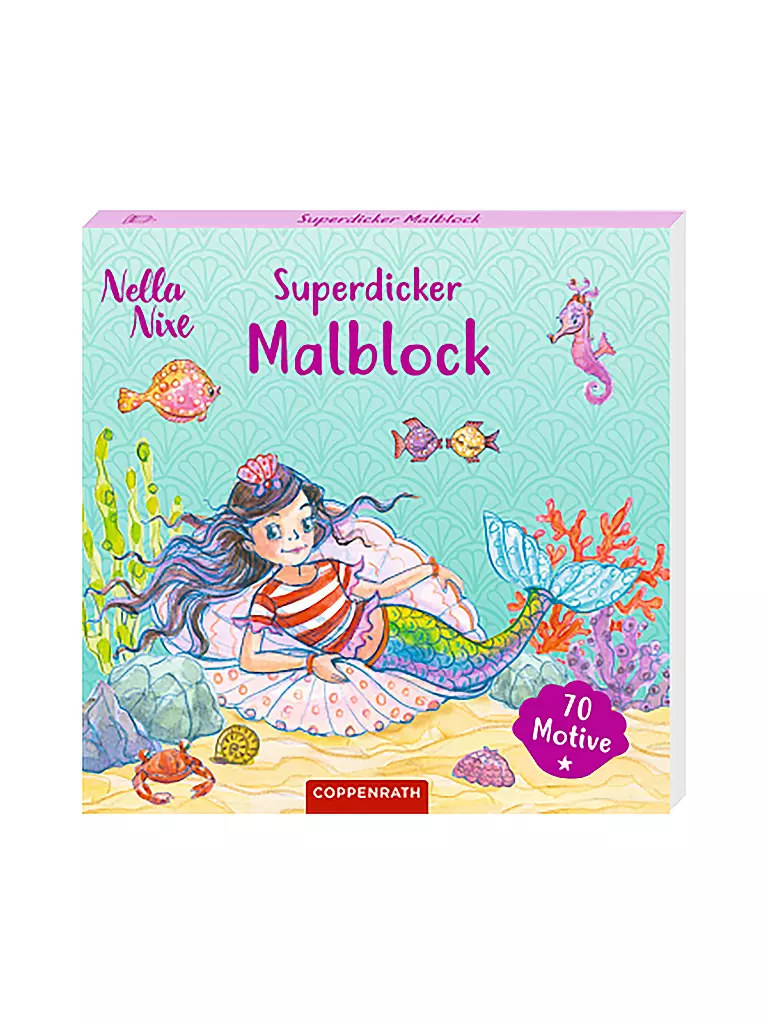 COPPENRATH VERLAG | Superdicker Malblock Nella Nixe | keine Farbe