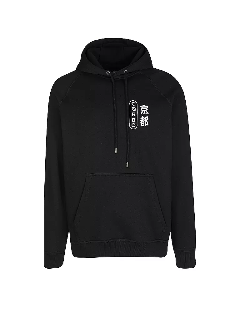 CORBO | Kapuzensweater - Hoodie Relaxed Fit Zen | schwarz