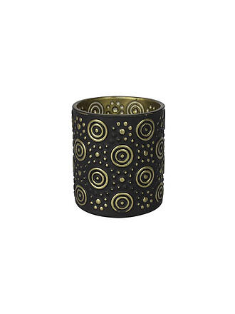 COUNTRYFIELD | Teelichthalter Haily S Schwarz/Gold