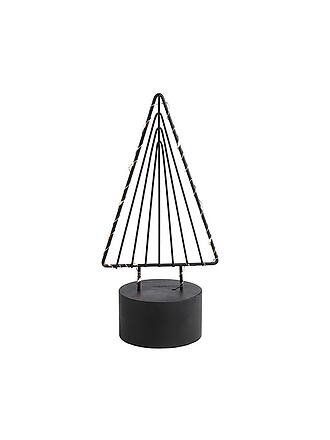 COUNTRYFIELD | Weihnachtsbeleuchtung Baum LED STEFANO Small 9 x 13 x 27cm Schwarz