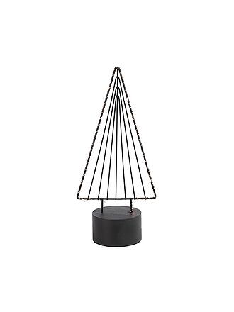 COUNTRYFIELD | Weihnachtsbeleuchtung Baum LED STEFANO Large 9 x 15 x 32cm Schwarz