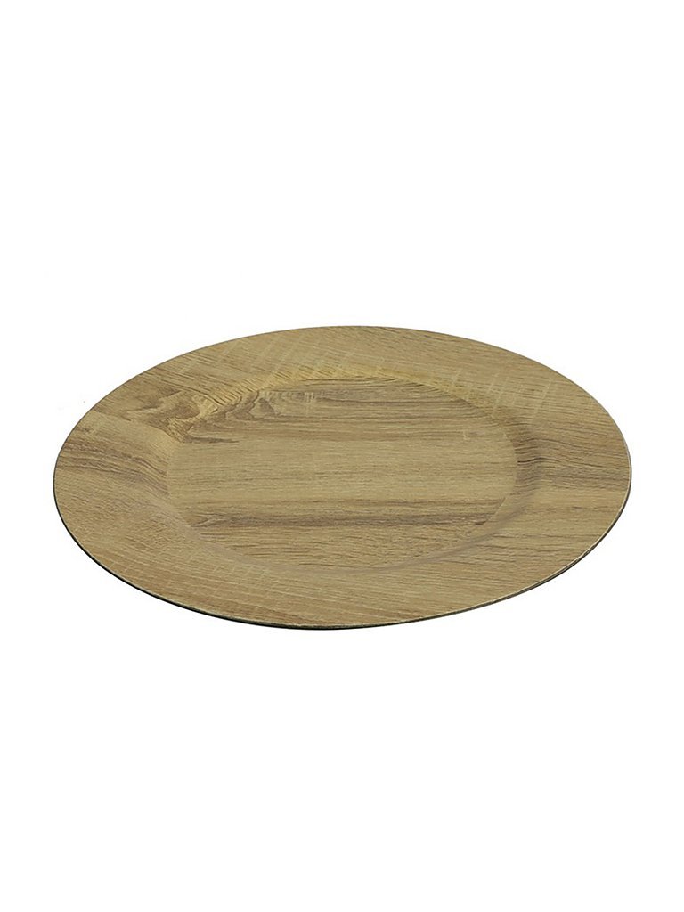 COUNTRYFIELD Tablett Jonas rund 33cm  beige