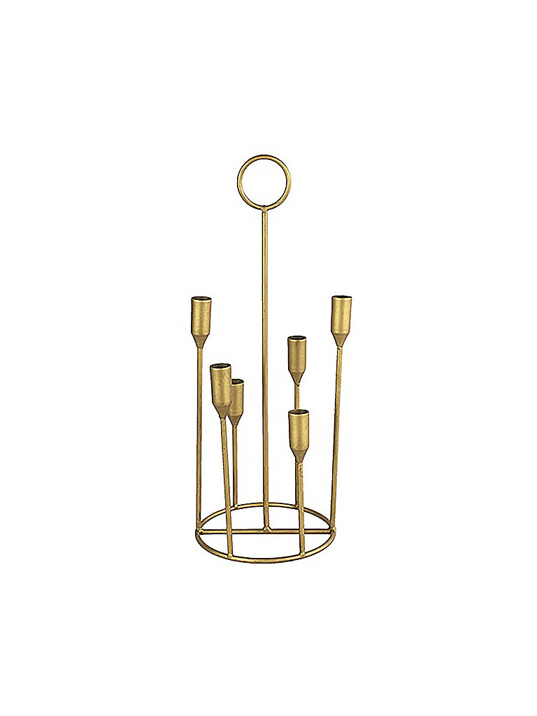 COUNTRYFIELD Kerzenleuchter Silvio 17,5x45,5cm gold