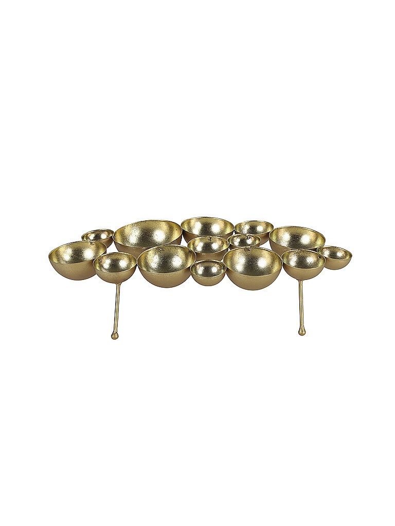 COUNTRYFIELD Teelichthalter Scoop Oval Gold gold