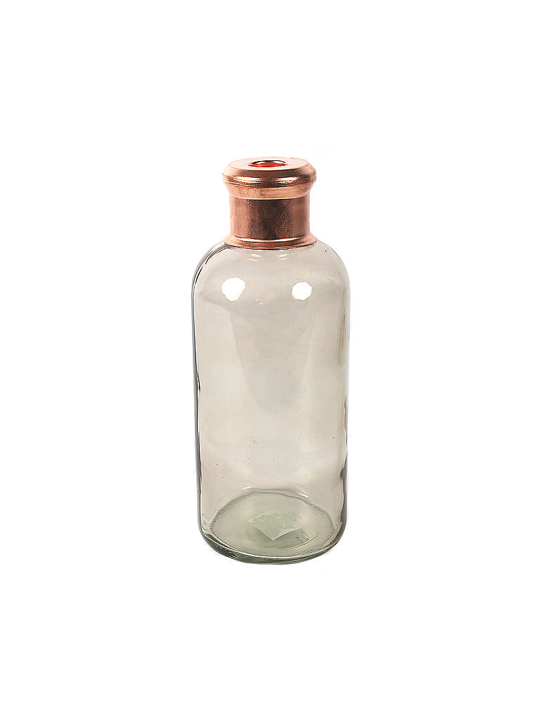 COUNTRYFIELD | Flasche - Vase Babet L 27,5cm Beige/Kupfer | beige