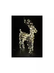 COUNTRYFIELD | LED Hirsch 36x14x60cm Bling Small Gold | gold