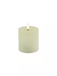 COUNTRYFIELD | Stumpenkerze Rustikal LED Lyon S Creme | creme