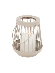 COUNTRYFIELD | Tischlampe TARRA 15x18cm Schwarz | creme