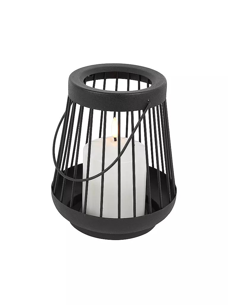 COUNTRYFIELD | Tischlampe TARRA 15x18cm Schwarz | schwarz