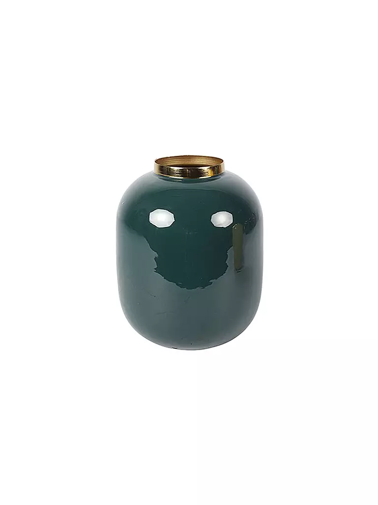COUNTRYFIELD | Vase Madras S 21cm Blaugrün | petrol