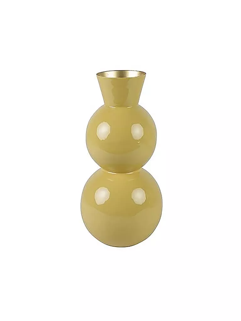 COUNTRYFIELD | Vase MARGOT 15x32cm Gelb | gelb