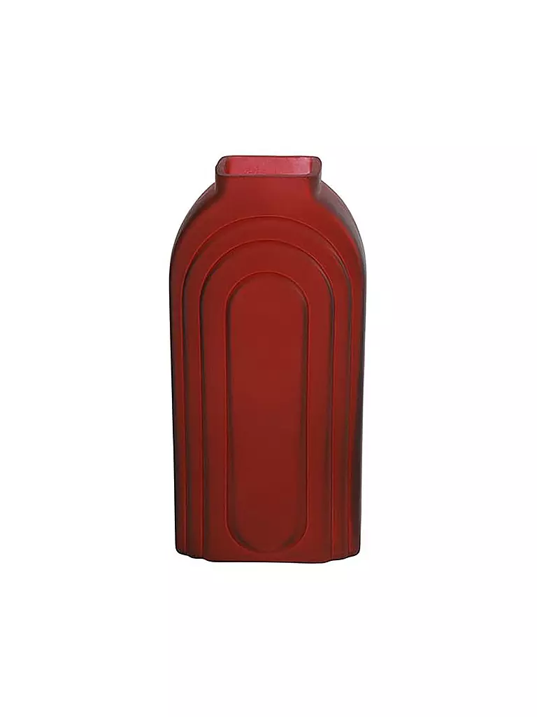 COUNTRYFIELD | Vase Paige 26,5x13cm Rot | rot