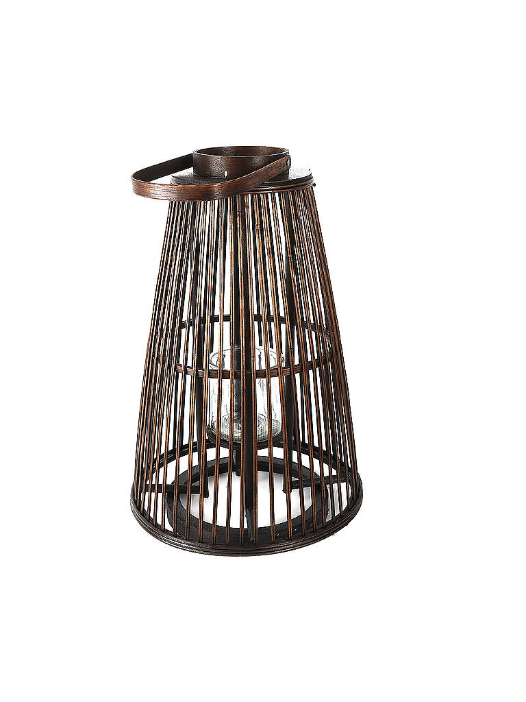 COUNTRYFIELD | Windlicht Kegel Jenna L 38x56cm Braun | braun