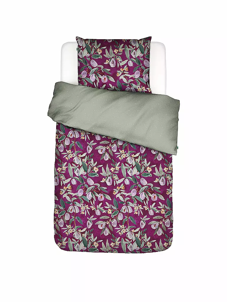 COVERS & CO | Bettwäsche Plums Perfect 70x90cm / 140x200cm  | beere