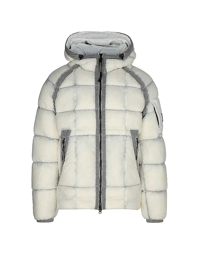 CP COMPANY | Daunensteppjacke | weiss