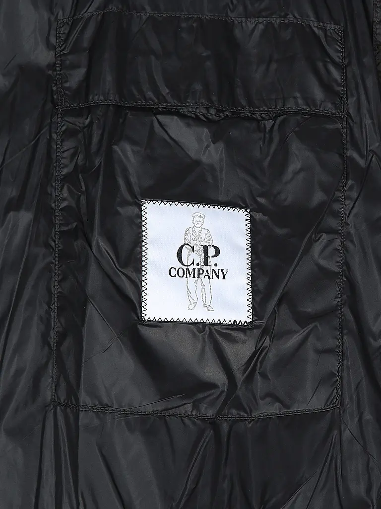 CP COMPANY | Daunensteppjacke | schwarz