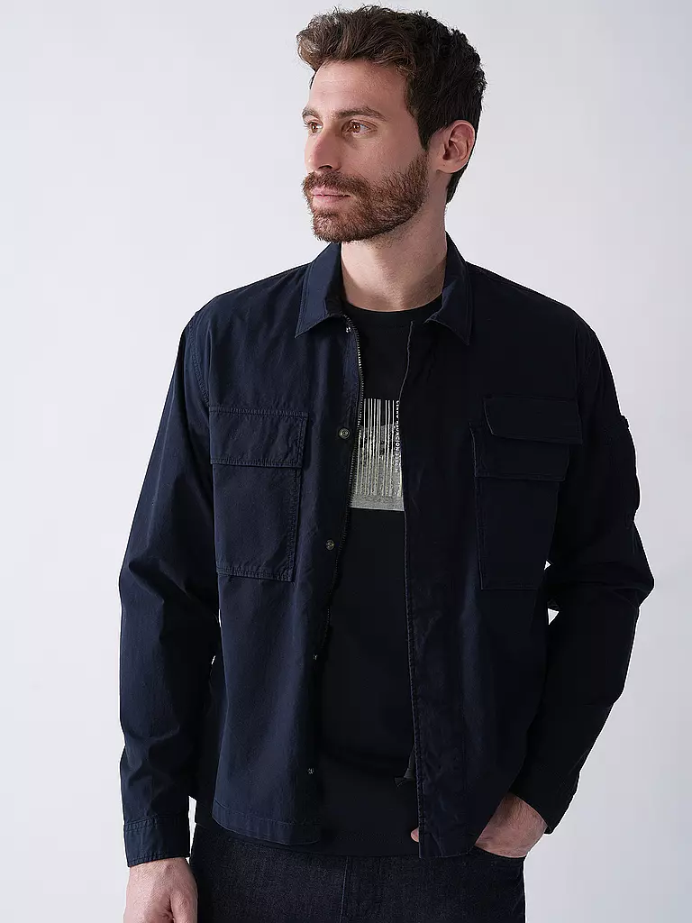 CP COMPANY | Overshirt  | dunkelblau