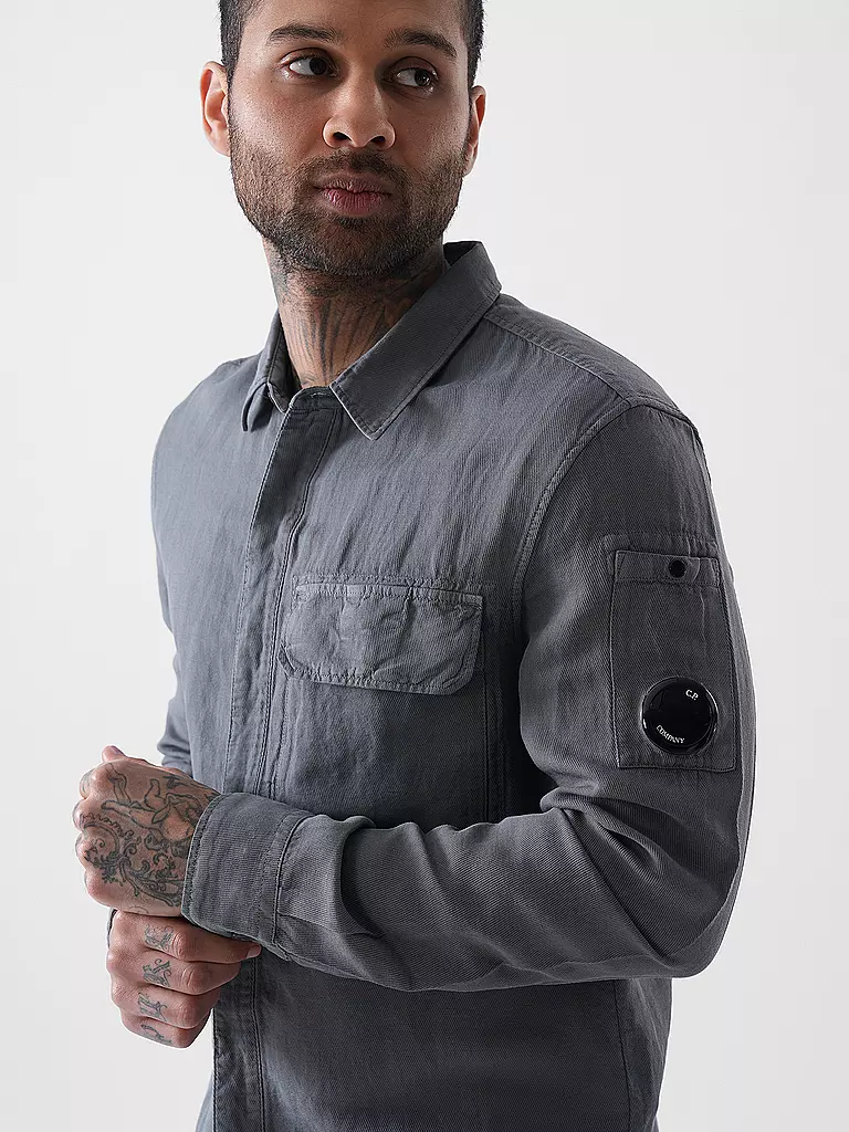 CP COMPANY | Overshirt LENS | grau