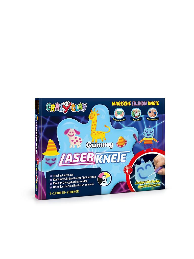 CRAZYCLAY | Backknete - Gummy Laser-Set | keine Farbe