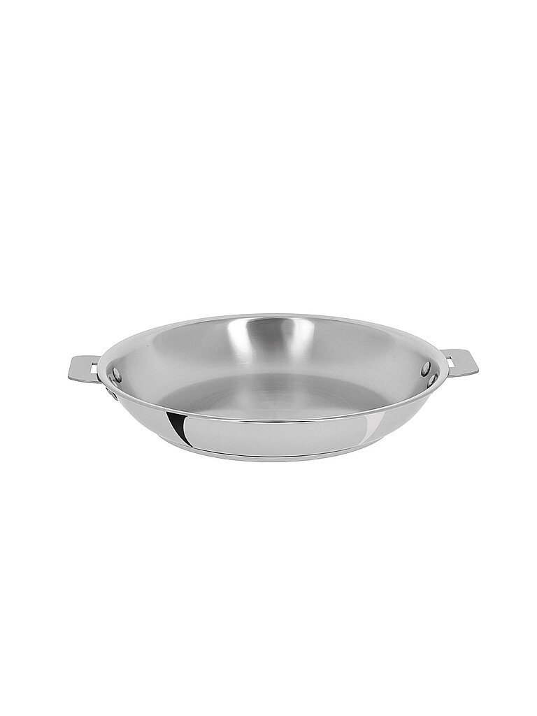 CRISTEL FRANCE Servierpfanne 32cm CASTELINE Edelstahl silber