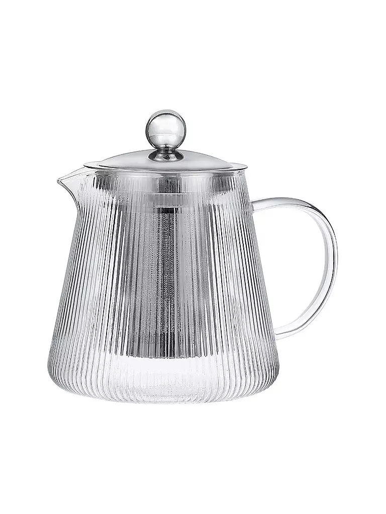 Théière Gyokuro Cristel 0.8L - Verre Borosilicate Résistant - Filtre Inox Amovible - Bec Anti-goutte - Lavable Au Lave-vaisselle - 3